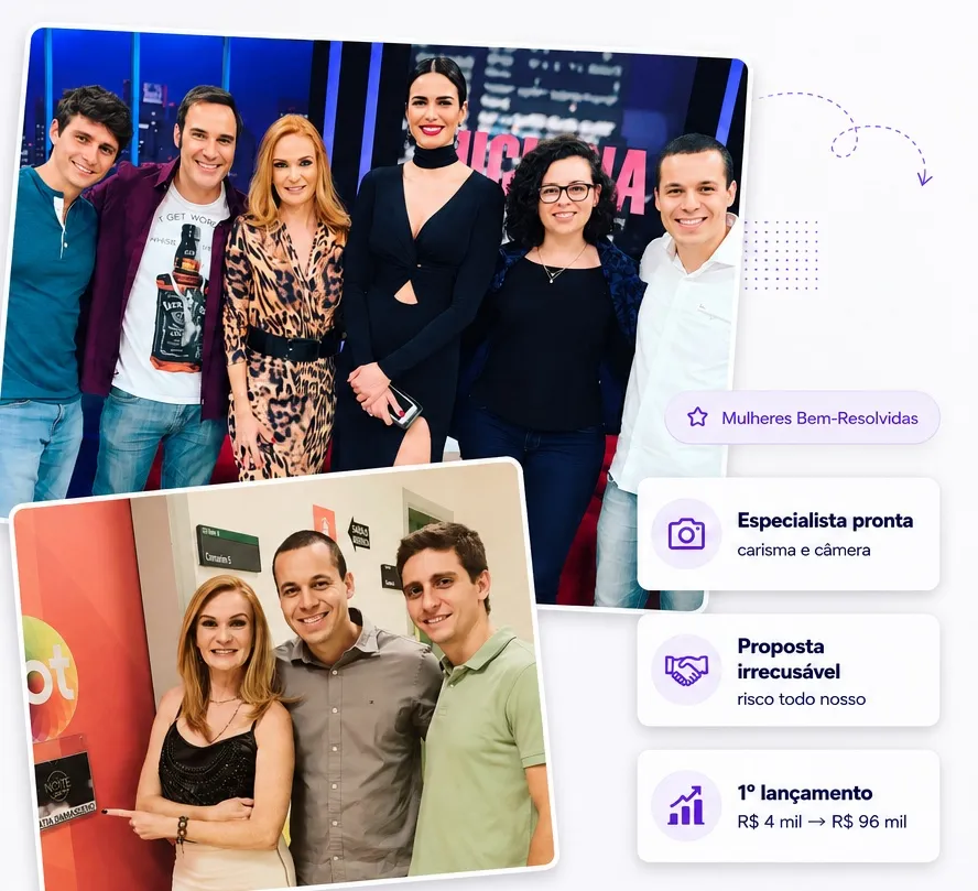 Mulheres Bem-Resolvidas — especialista pronta, primeiro case vencedor