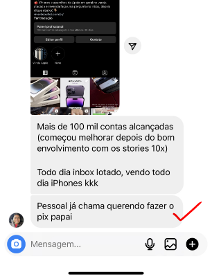 Vendedor de Iphone
